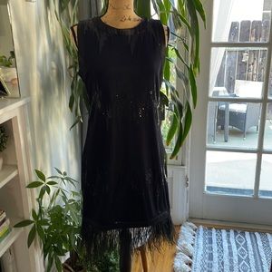Vertigo Black Cocktail Dress